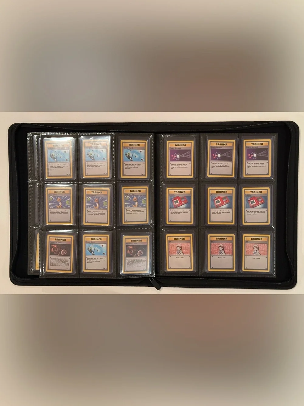 Vintage Pokémon WOTC Binder Collection. What you see is what you get!